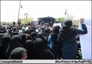 تصاویر حضور و سخنرانی در جمع عزادران امام سجاد (ع) در زابل
