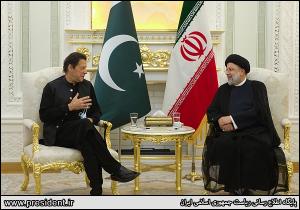 تصاویر دیدار نخست وزیر پاکستان با رئیس جمهور