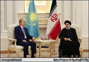 تصاویر دیدار رئیس جمهور قزاقستان با دکتر رئیسی