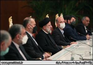 تصاویر نشست مشترک هیئت های عالیرتبه ایران و تاجیکستان