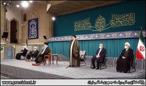 تصاویر دیدار جمعی از مسئولان نظام و میهمانان کنفرانس وحدت اسلامی