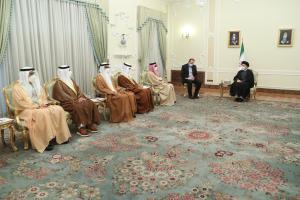تصاویر دیدار مشاور امنیت ملی امارات متحده عربی با آیت‌الله رئیسی