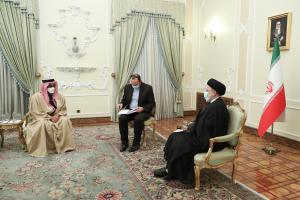 تصاویر دیدار مشاور امنیت ملی امارات متحده عربی با آیت‌الله رئیسی