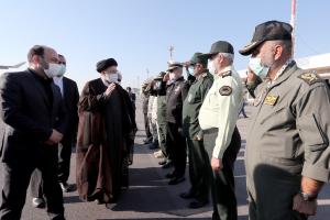 تصاویر ورود رئیس‌ جمهور به استان هرمزگان