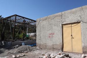 تصاویر بازدید از روستای زلزله زده گیشان غربی