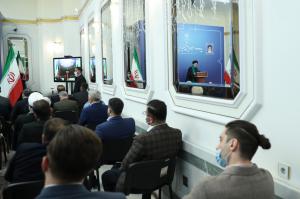 تصاویر دیدار ایرانیان مقیم روسیه با رئیس جمهور