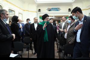 تصاویر دیدار ایرانیان مقیم روسیه با رئیس جمهور