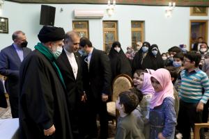 تصاویر دیدار رئیس جمهور با بانوان خانواده‌های ایرانی ساکن مسکو