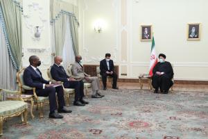 تصاویردیدار وزیر امور خارجه توگو با رئیس جمهور