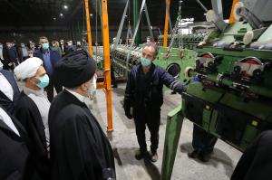 تصاویر بازدید از شرکت صنایع پوشش ایران
