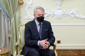 تصاویر دیدار وزیر خارجه فنلاند با رئیس جمهور