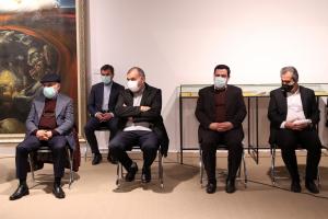 تصاویر دیدار با هنرمندان هنرهای تجسمی ایران