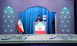 تصاویر سخنرانی در چهل و سومین سالگرد پیروزی انقلاب اسلامی