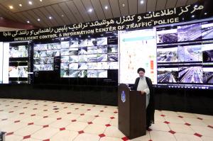 تصاویر بازدید از مرکز اطلاعات و کنترل هوشمند ترافیک پلیس راهنمایی و رانندگی