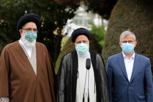 تصاویر ورود رئیس جمهور به استان البرز