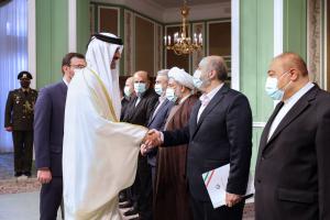 تصاویر استقبال رسمی رئیس جمهور از امیر قطر