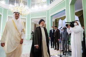 تصاویر نشست هیئت های عالیرتبه ایران و قطر