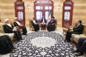 تصاویر ملاقات معاون نخست وزیری عمان با رئیس جمهور