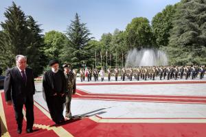 تصاویر استقبال رسمی آیت‌الله رئیسی از رئیس جمهور تاجیکستان