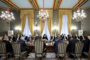 تصاویر نشست هیئت های عالیرتبه ایران و تاجیکستان