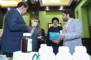 تصاویر بازدید روسای جمهور ایران و ونزوئلا از نمایشگاه توانمندی‌ها و دستاوردهای دانش‌بنیان شرکت‌های ایرانی