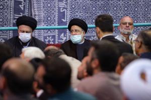 تصاویر اجتماع مردمی هسته های جهاد , پیشرفت در حسینیه جماران