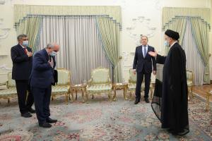 تصاویر دیدار وزیر خارجه روسیه با رئیس جمهور
