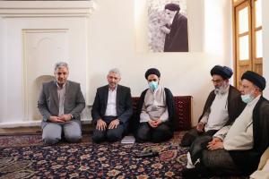 تصاویر بازدید از خانه پدری امام خمینی (ره) در خمین
