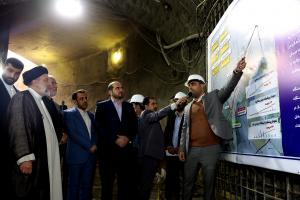 تصاویر بازدید از مترو در دست احداث اسلام شهر