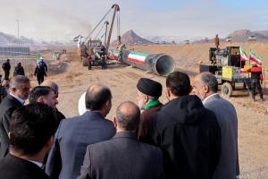 تصاویر عملیات اجرایی طرح انتقال آب خلیج فارس به یزد و کرمان