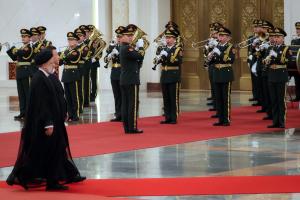 تصاویر مراسم استقبال رسمی از آیت الله رئیسی توسط رئیس جمهور چین