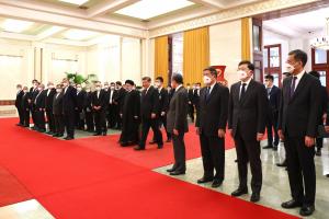تصاویر مراسم استقبال رسمی از آیت الله رئیسی توسط رئیس جمهور چین