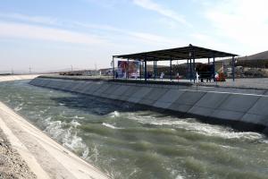 تصاویربازدید از سامانه انتقال آب به دریاچه ارومیه