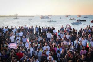 تصاویر حضور در جمع اقشار مختلف مردم بوشهر