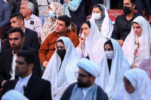 تصاویر مراسم جشن ازدواج ۳۱۳ زوج بوشهری