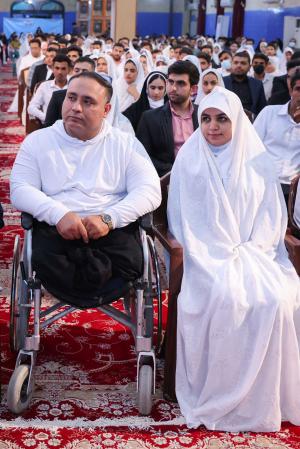 تصاویر مراسم جشن ازدواج ۳۱۳ زوج بوشهری