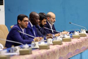 تصاویر نشست با شرکت کنندگان اجلاس بین المللی همکاری های علمی - اقتصادی ایران و کشورهای غرب آفریقا