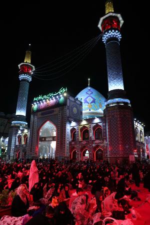 تصاویر سخنرانی رئیس جمهور در مراسم احیای شب نوزدهم رمضان ، امامزاده صالح (ع)
