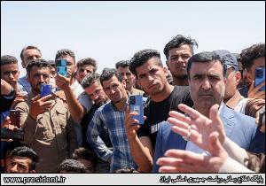 تصاویر بازدید از تالاب شادگان و حضور در جمع اهالی منطقه