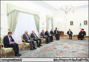 تصاویر دیدار رئیس شورای عالی قضایی عراق
