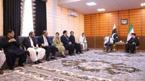 تصاویر دیدار نخست وزیر پاکستان با دکتر رئیسی