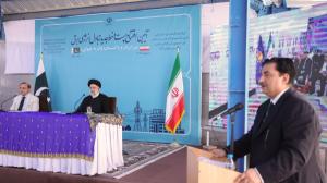 تصاویر افتتاح پست و خط تبادل برق میان ایران و پاکستان