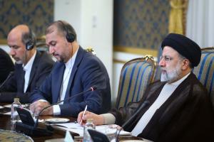 تصاویر مذاکرات مشترک هیئت های عالی رتبه ایران و ترکمنستان