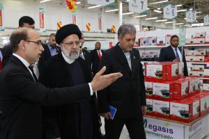 تصاویر بازدید از فروشگاه بزرگ محصولات صادراتی ایرانی «مگاسیس» در کاراکاس