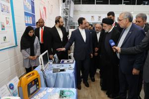 تصاویر بازدید از نمایشگاه محصولات دانش بنیان و فناورانه ایرانی