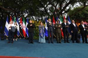 تصاویر استقبال رسمی رئیس جمهور نیکاراگوئه از دکتر رئیسی