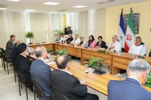 تصاویر دیدار با رئیس مجلس ملی نیکاراگوئه