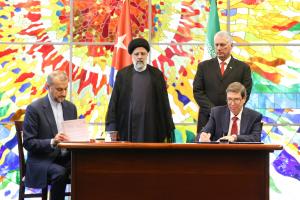 تصاویر امضای اسناد همکاری میان ایران و کوبا