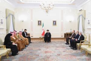 تصاویر دیدار وزیر خارجه عربستان سعودی با دکتر رئیسی