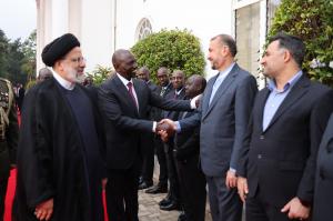 تصاویر استقبال رسمی از دکتر رئیسی در کاخ ریاست جمهوری کنیا